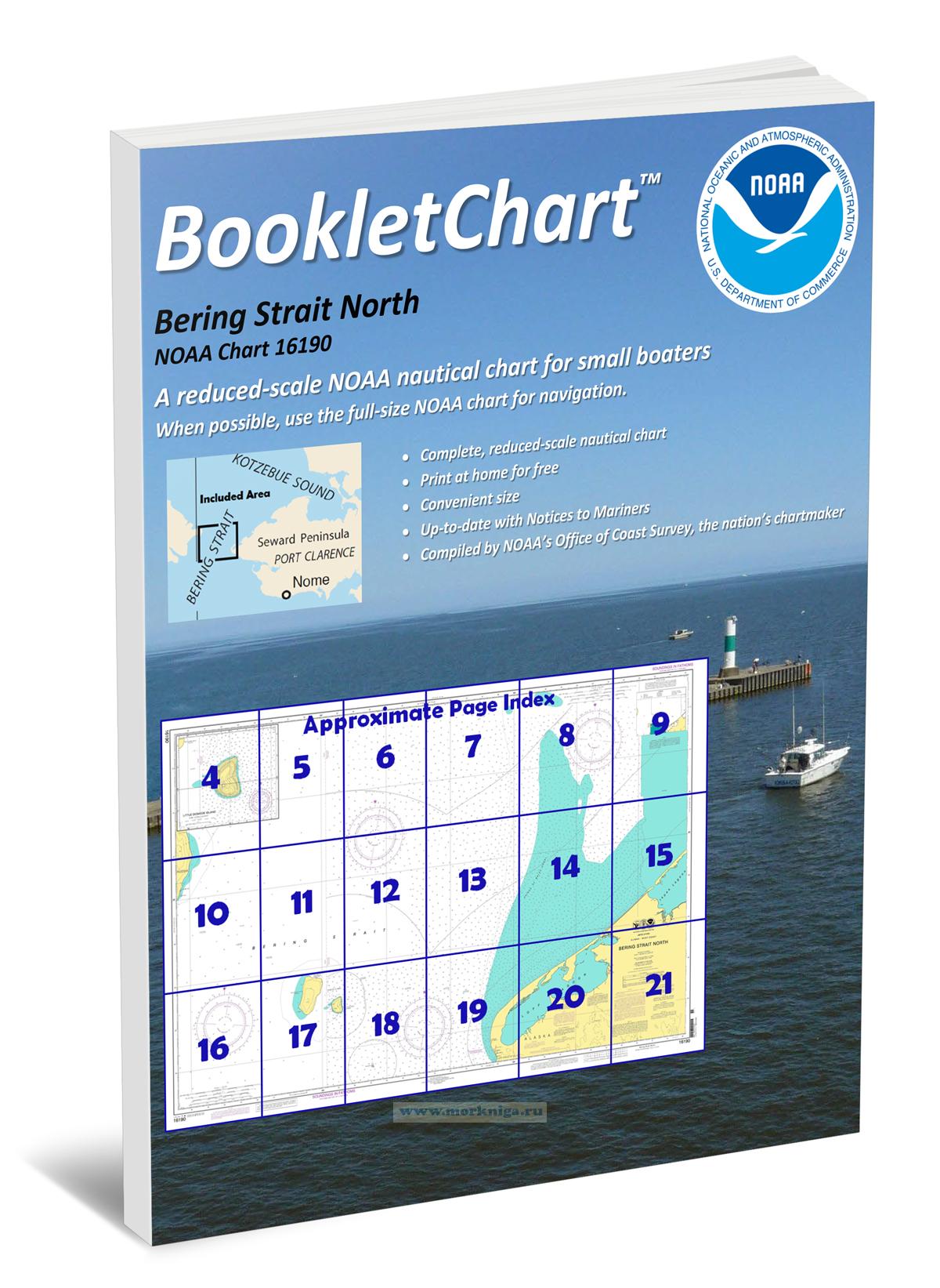 NOAA Chart 16190 Bering Strait North