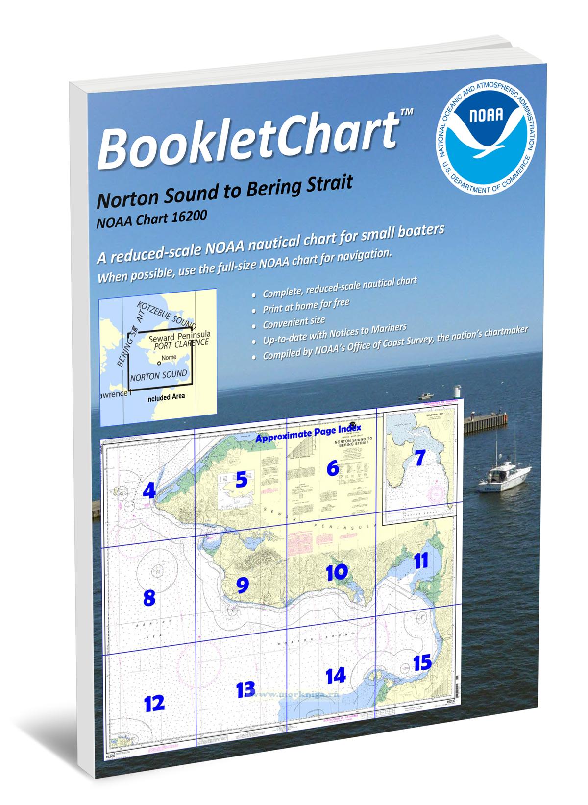 NOAA Chart 16200 Norton Sound to Bering Strait