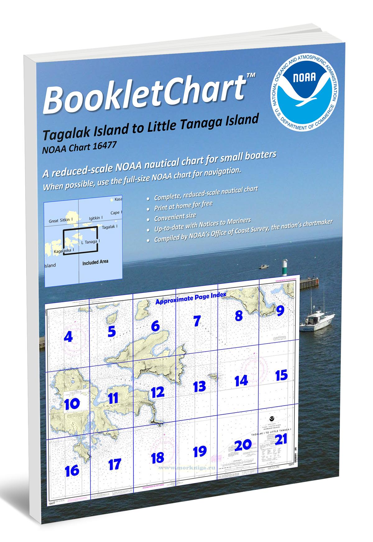 NOAA Chart 16477 Tagalak Island to Little Tanaga Island