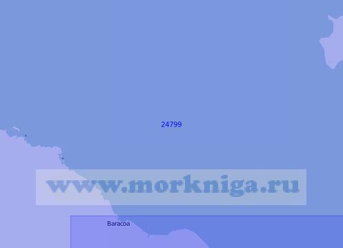 24799 От бухты Кайо-Моа до мыса Майей (Масштаб 1:150 000)