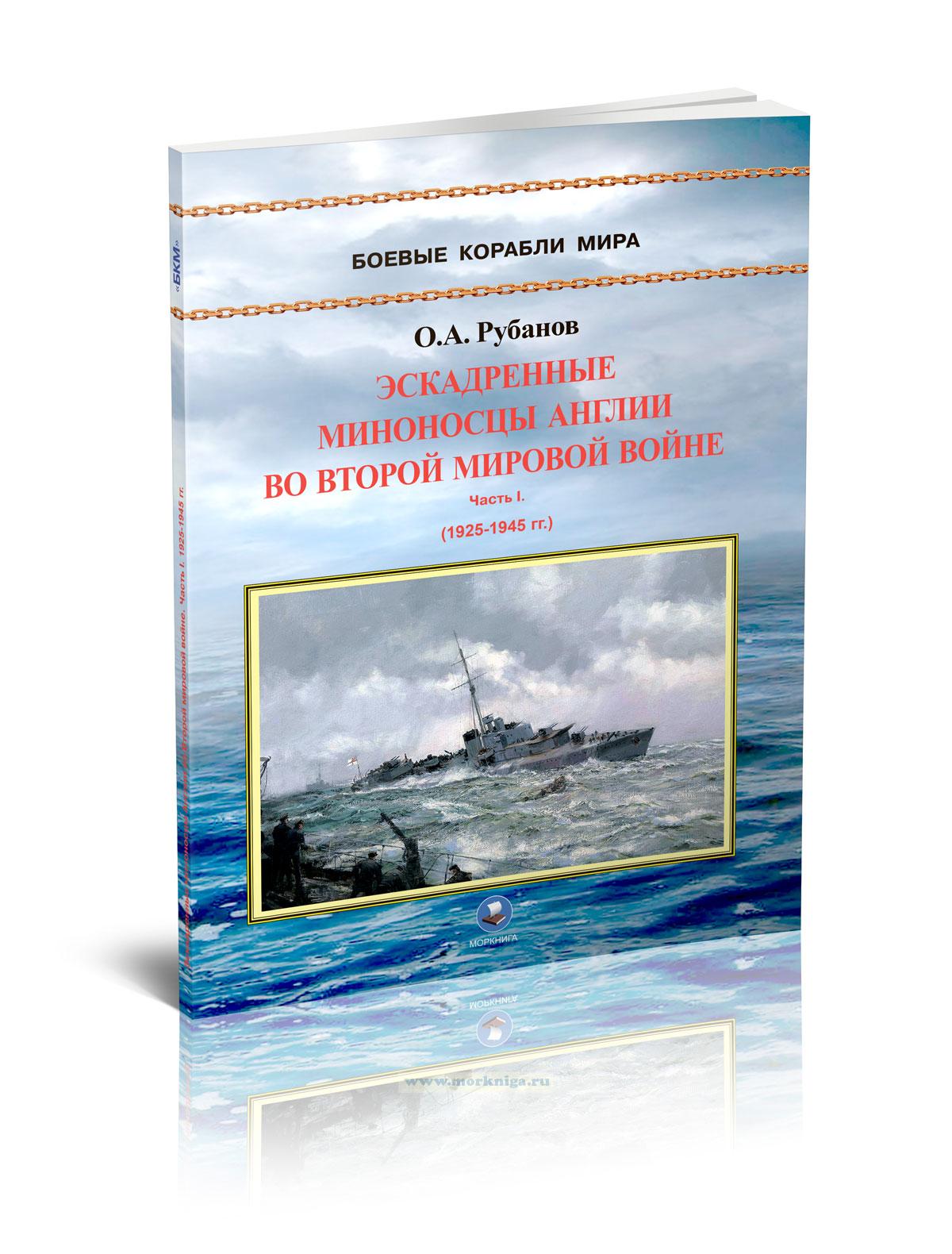 Эскадренные миноносцы Англии во Второй Мировой войне. Часть I. 1925-1945 гг.