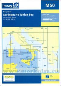 M50 Sardegna to Ionian Sea от Сардинии до Ионического моря (1:1 100 000)