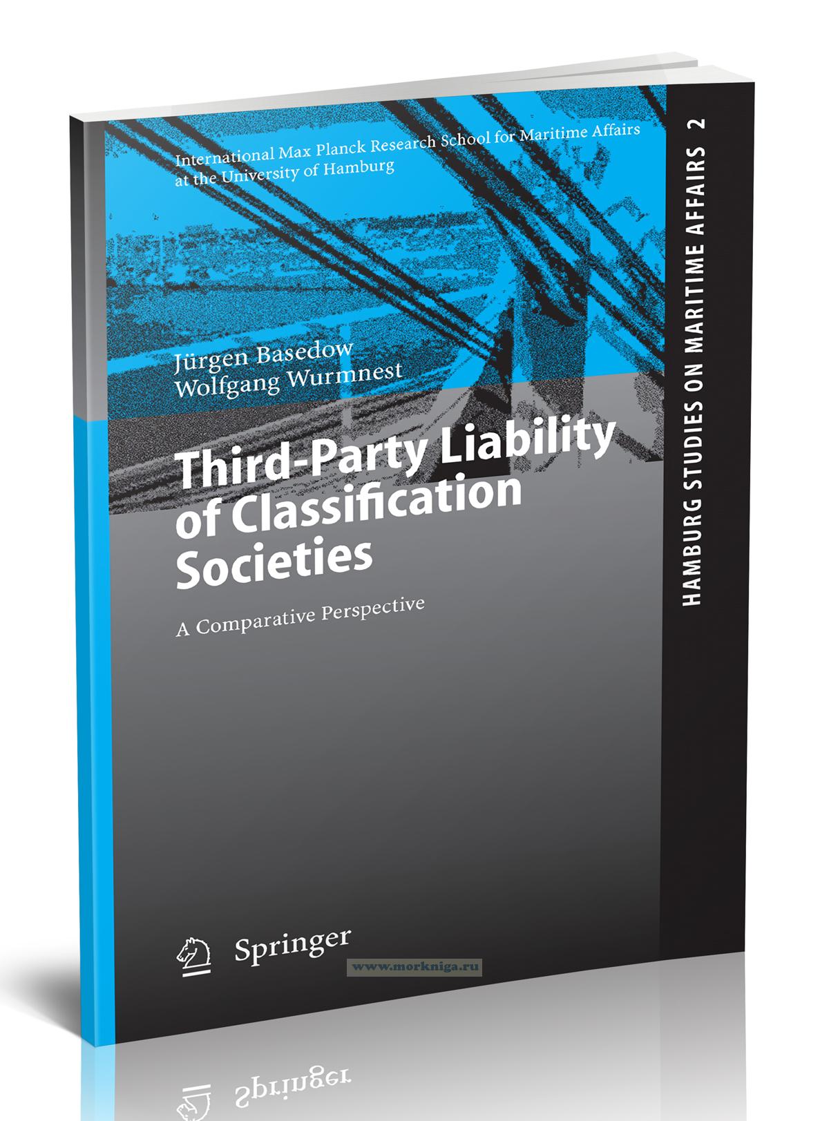 Third-Party Liability of Classification Societies. A Comparative Perspective/Ответственность классификационных обществ перед третьими лицами. Сравнительная перспектива